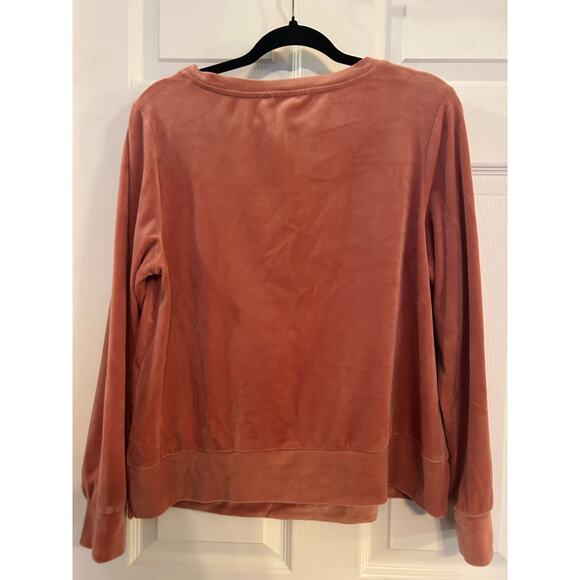 Soma weekend velour loungewear pajamas, size L - Picture 2 of 9